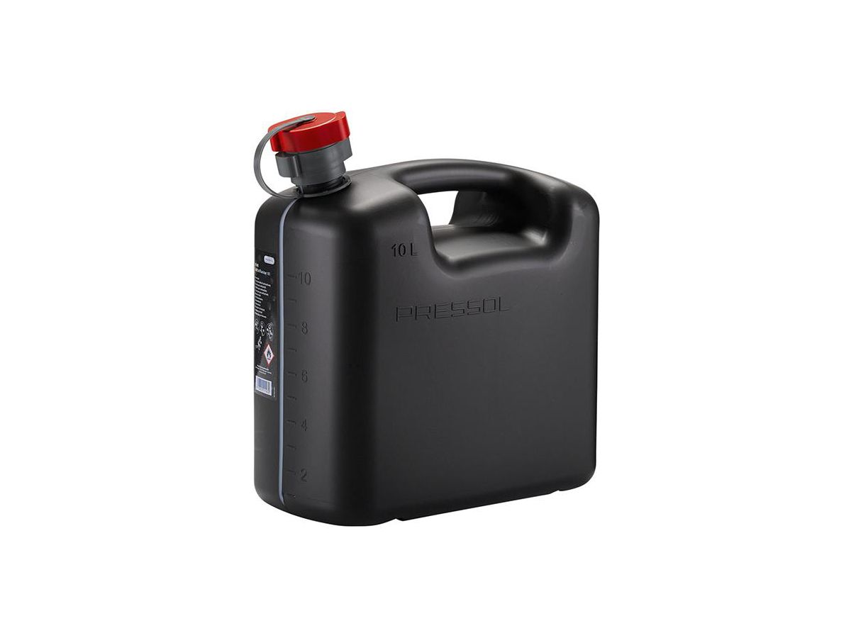 PRESSOL Kraftstoffkanister HDPE 10l mit Sichtfenster
