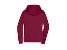 JN Promo Zip Hoody Lady JN755 80%BW/20%PES wine Gr. 3XL