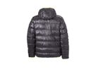 JN Mens Down Jacket JN1060 100%PA, carbon/acid-yellow, Größe 2XL
