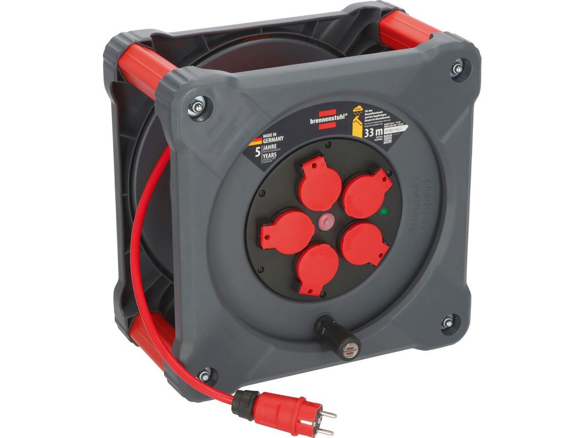 Professional-Kabeltrommel KA 3210 5 33m H07 BQ-F 3G2,5