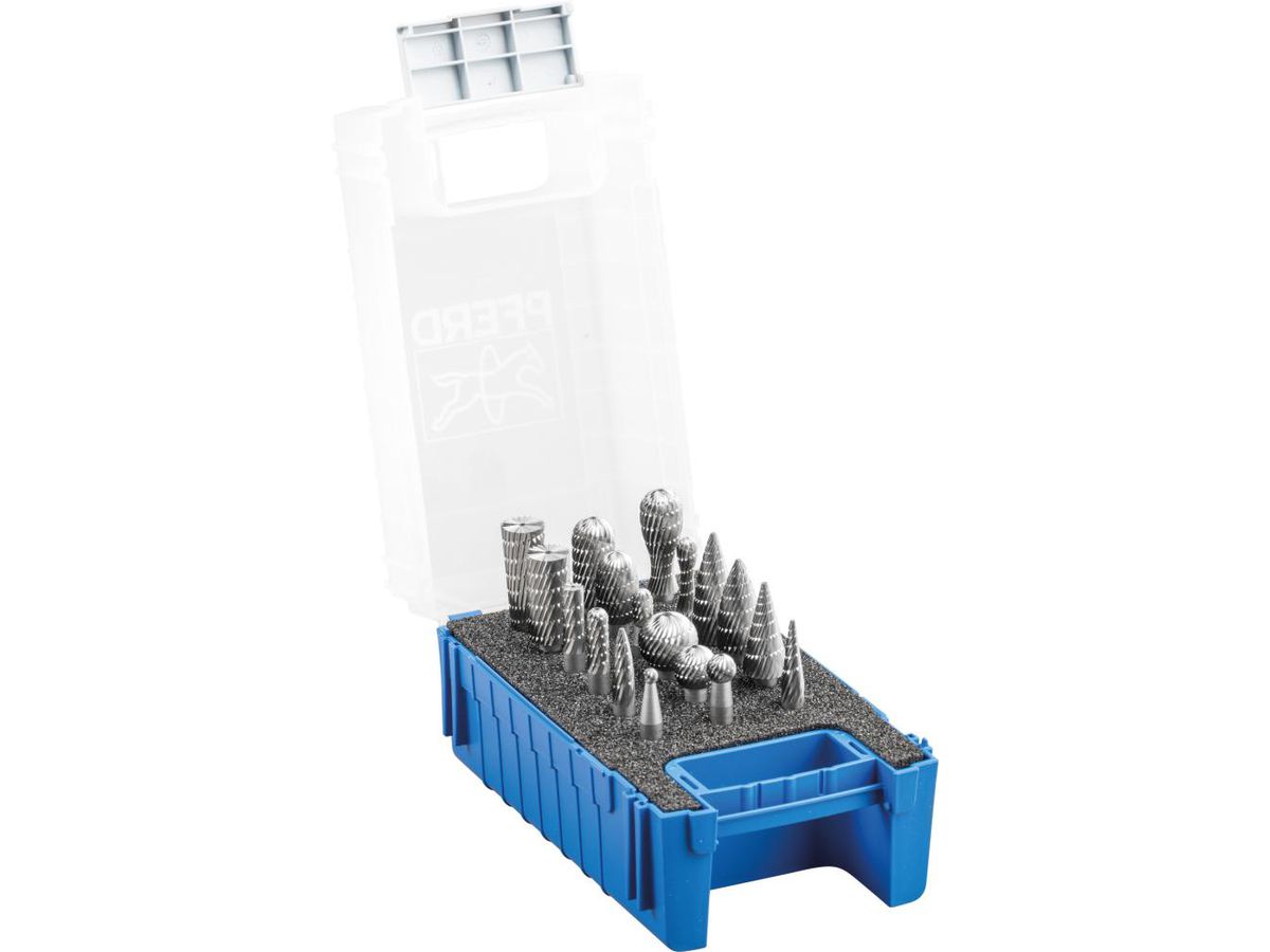 Stiftfreesset HSS 3 6mm 18-delig Pferd 3 6mm 18-teilig