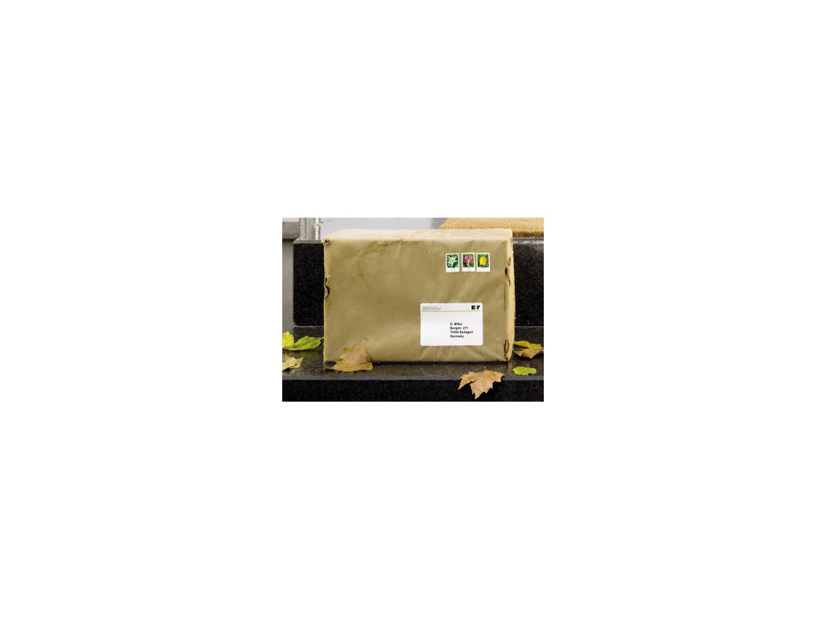 HERMA Folienetikett 8331 99,1x67,7mm weiß 200 St./Pack.