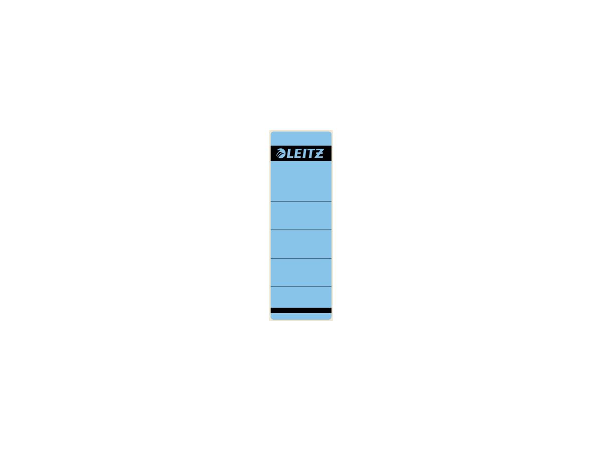 Leitz Ordneretikett 16420035 kurz/breit Papier blau 10 St./Pack.