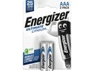 Energizer Batterie Ultimate Lithium 639170 AAA Micro L92 2 St./Pack.