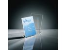 Sigel Tischaufsteller TA214 DIN A6 106x155mm L-Form Acryl glasklar