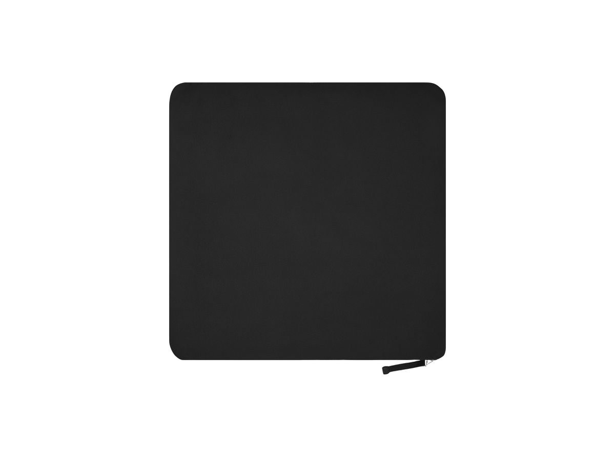JN Fleece Blanket JN900 100%PES, black, Größe one size