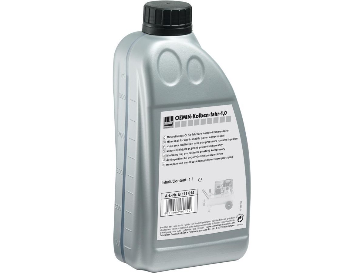 SCHNEIDER Kompressorenöl 1,0 L 1Liter