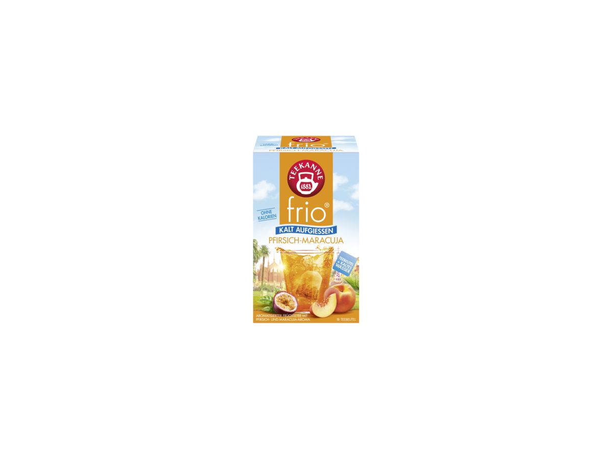 Teekanne Tee frio 7021 Pfirsich Maracuja 18 St./Pack.