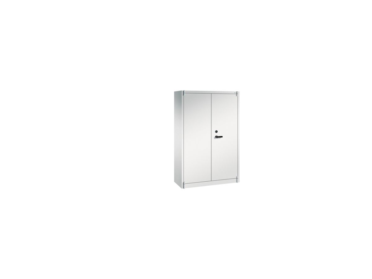 Feurgs. Stahlschrank 7035 1950x1200x500mm 2 Türen