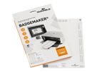 DURABLE Einsteckschild BADGEMAKER 145302 75x40mm weiß 240 St./Pack.