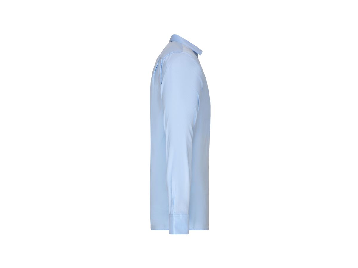 JN Herren Langarm Shirt JN682 light-blue, Größe 3XL