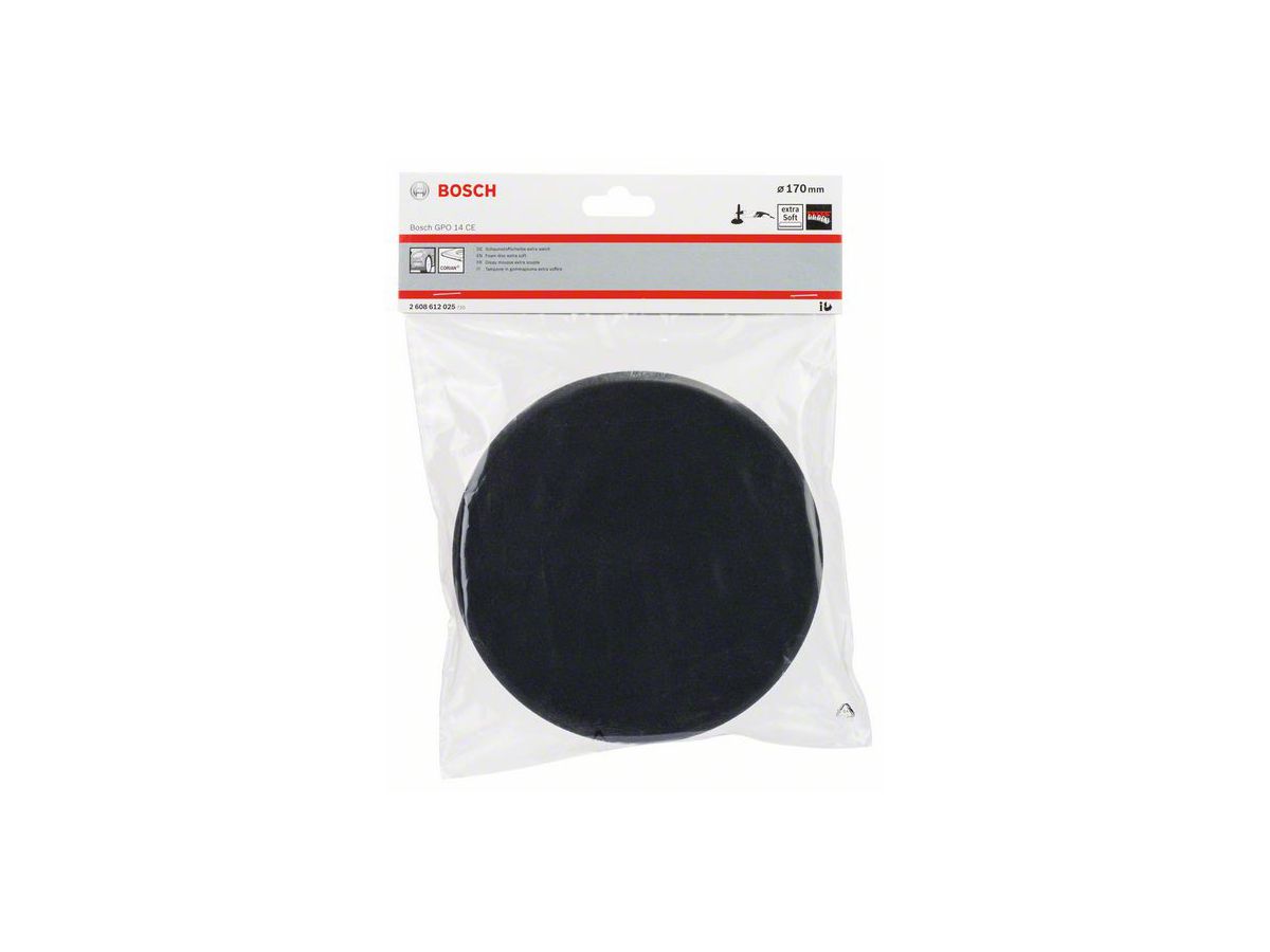 BOSCH Polierschwamm 170 mm extraweich