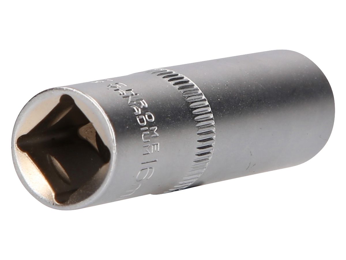 BRILLIANT TOOLS 1/2" Steckschlüssel- Einsatz, lang, 77mm, 16mm