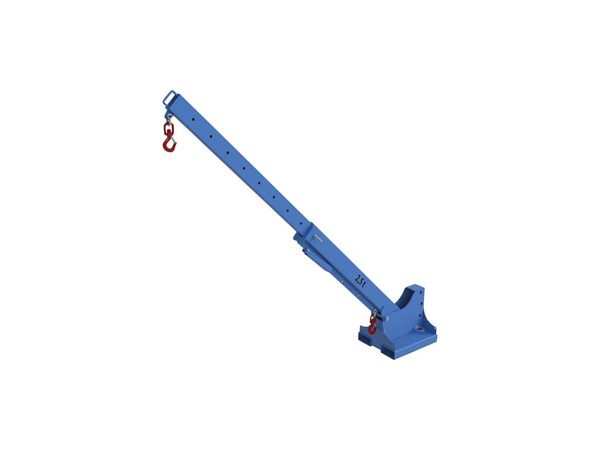 Teleskop-Lader KTH 2,5 lackiert, Lichtblau