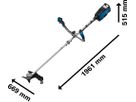 BOSCH Akku-Freischneider GFR18V-25 BH solo, im Karton