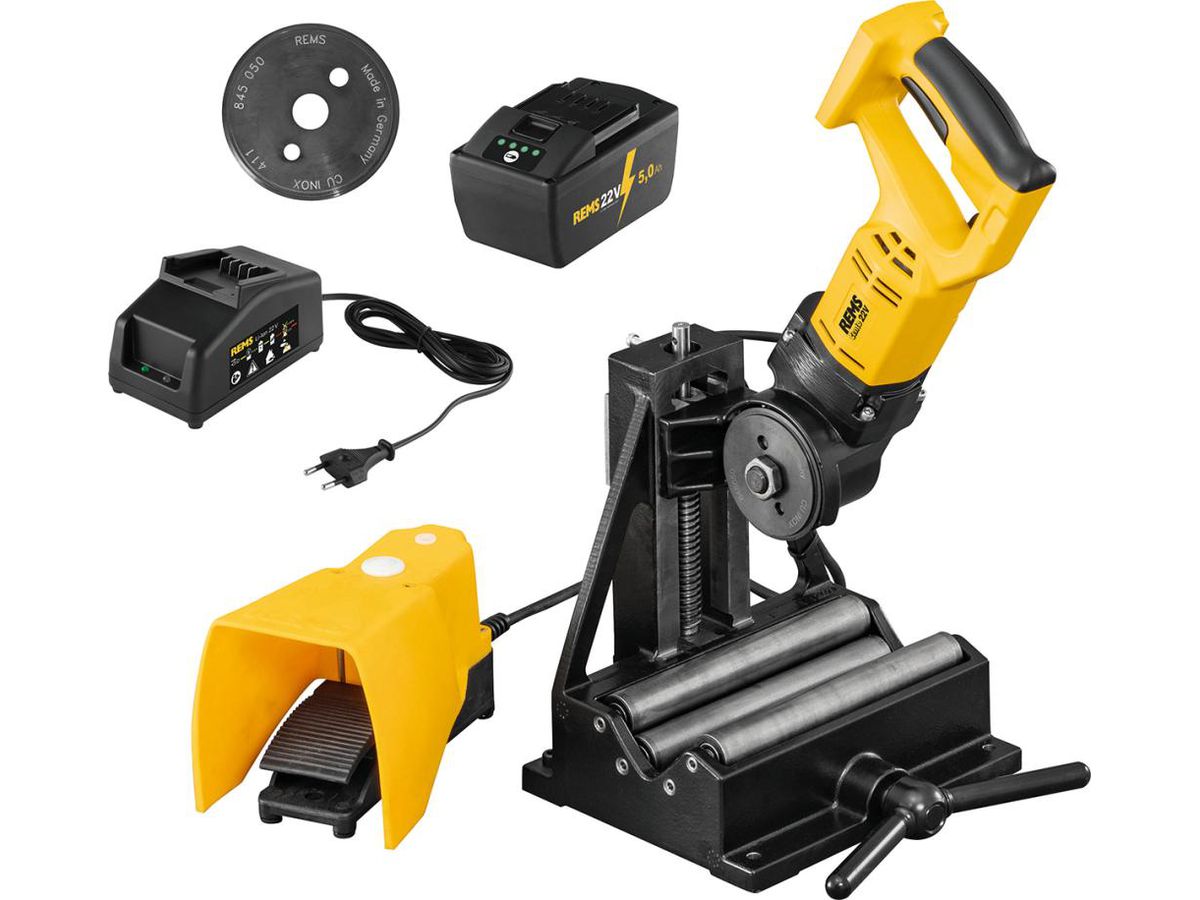 REMS Akku-Rohrtrennmaschine Cento 22V Basic