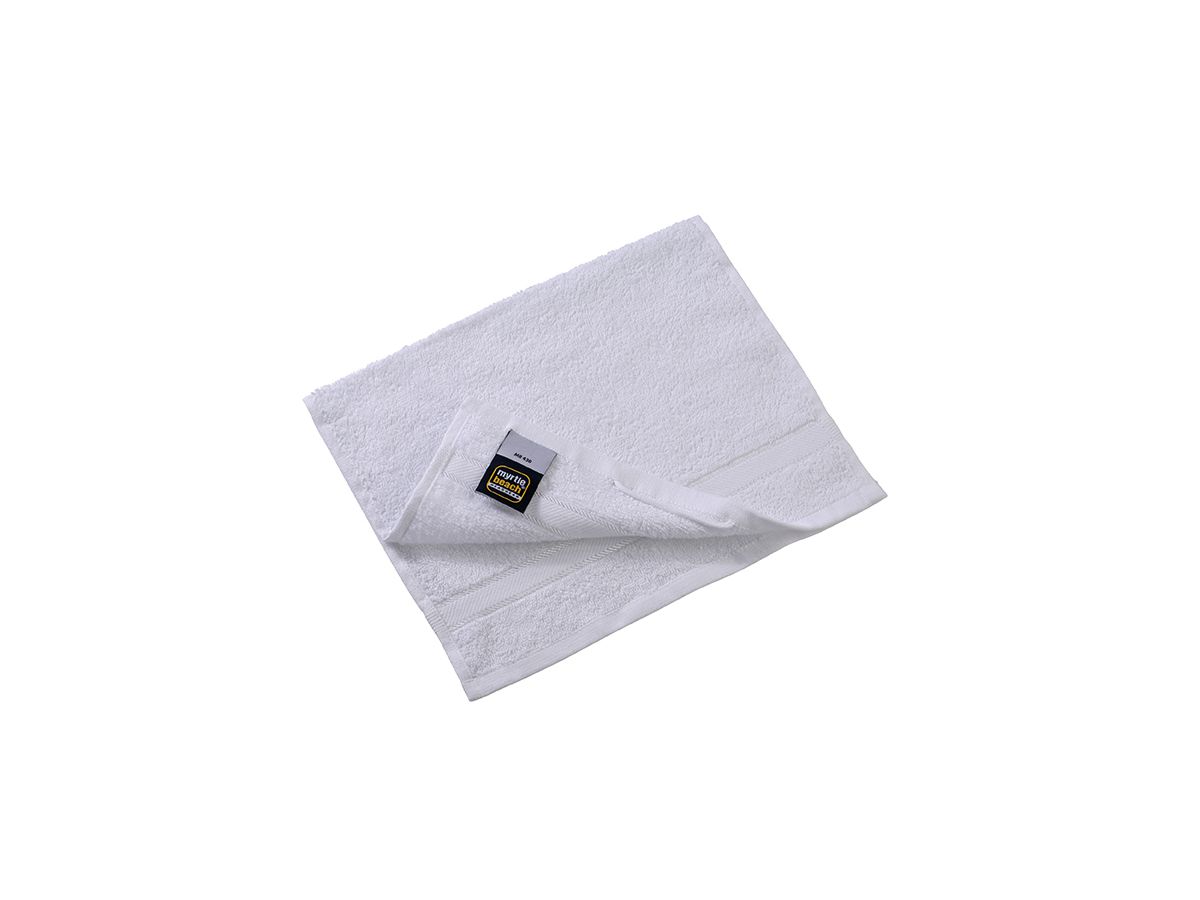 mb Guest Towel MB436 100%BW, white, Größe 30 x 50 cm