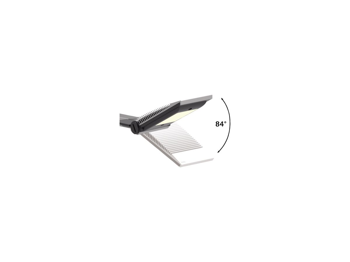 MAUL Tischleuchte MAULoptimus color vario 8206795 LED Standfuß si
