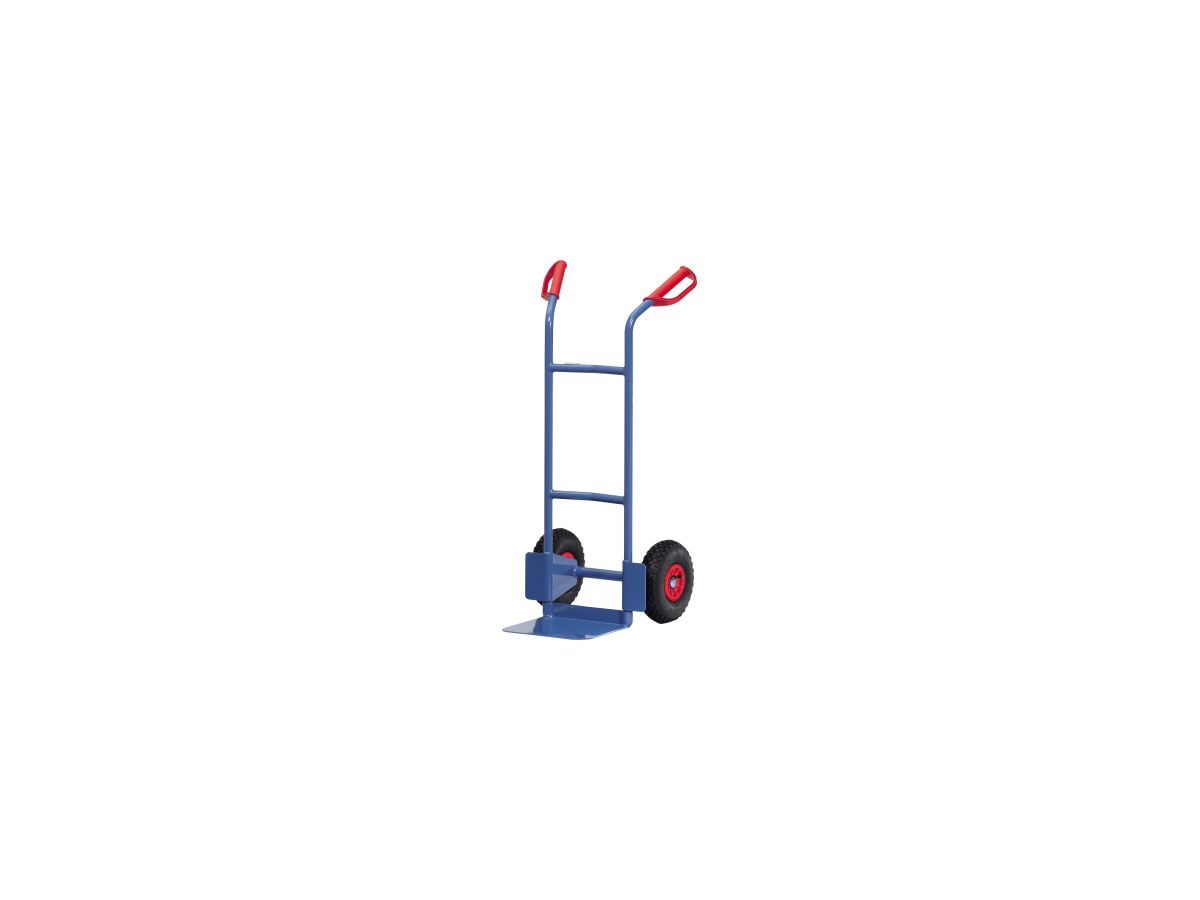 FETRA Stahlrohrkarre B 1125 L, blau, Tragkraft 200 kg