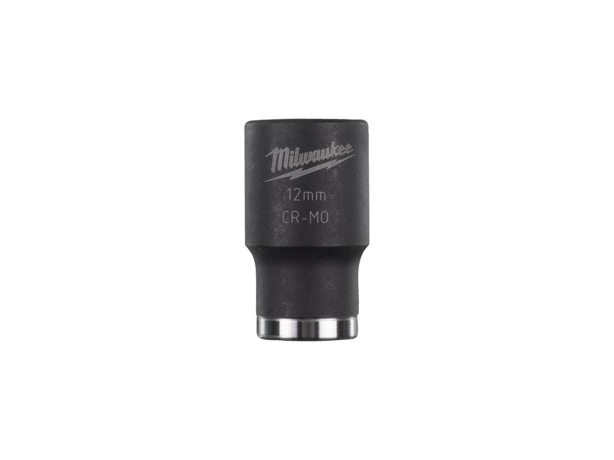 MILWAUKEE SHOCKWAVE Schlagnuss 1/2" kurz 12 x 38 mm