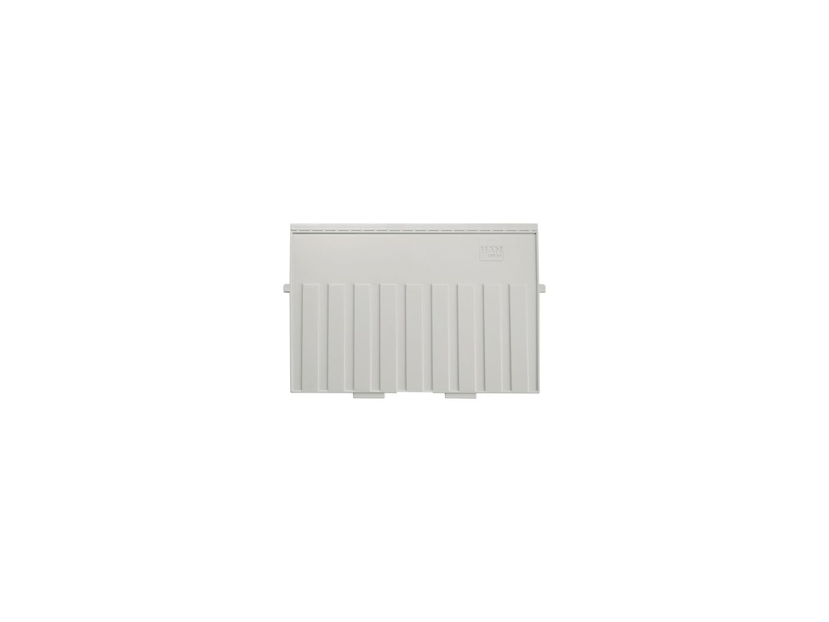 HAN Stützplatte 9024-11 DIN A4 quer Polystyrol lichtgrau