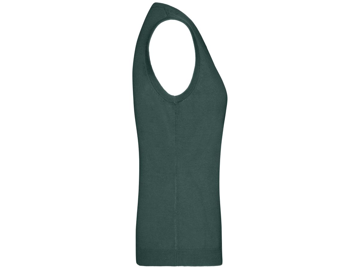 JN Ladies V-Neck Pullunder JN656 100%BW, forest-green, Größe S