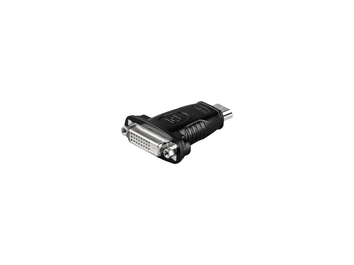 Goobay Adapter HDMI/DVI-D 68098 HDMI Stecker auf DVI-D Buchse