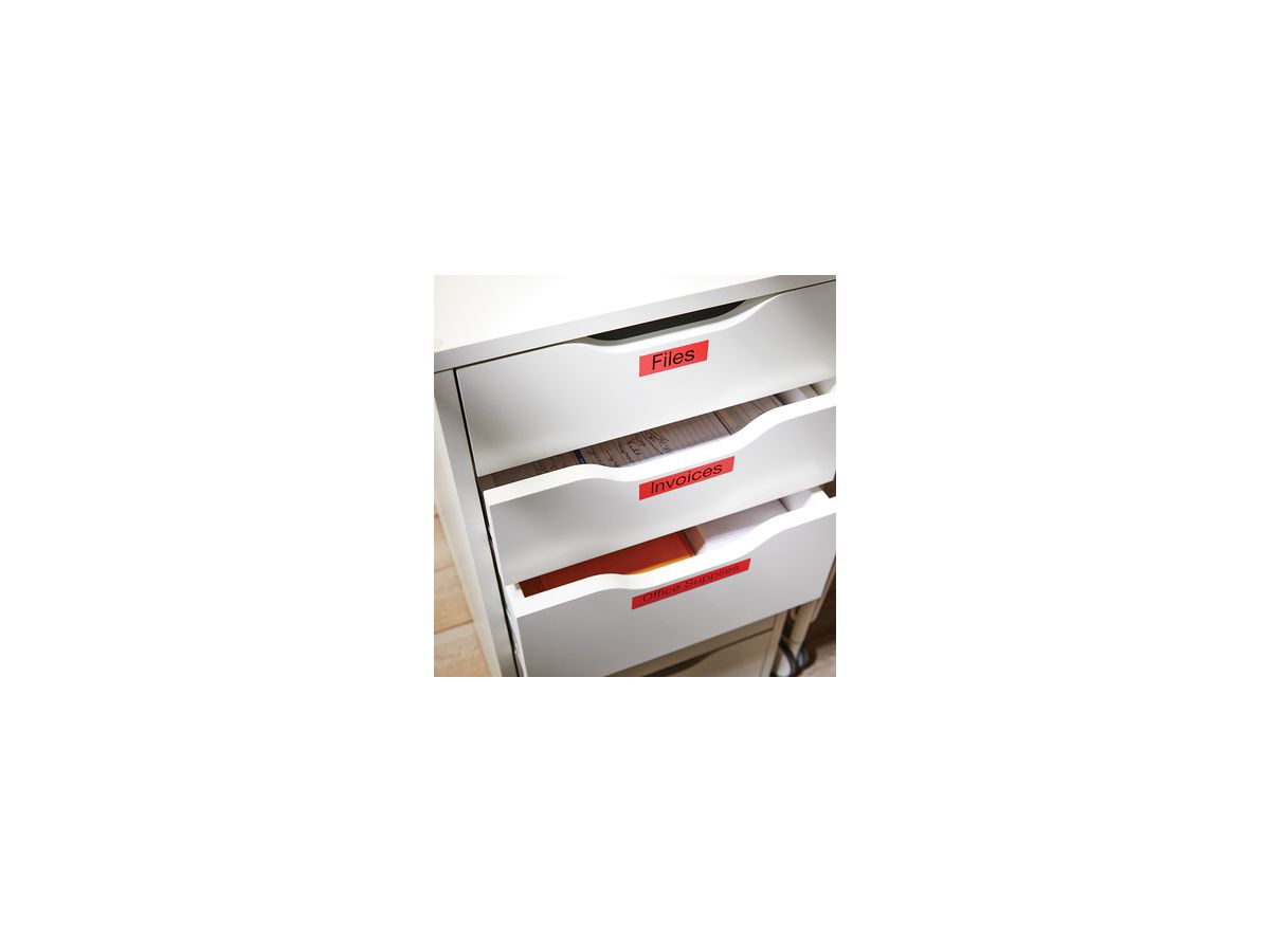 DYMO Schriftbandkassette D1 S0720870 19mmx7m sw auf rt