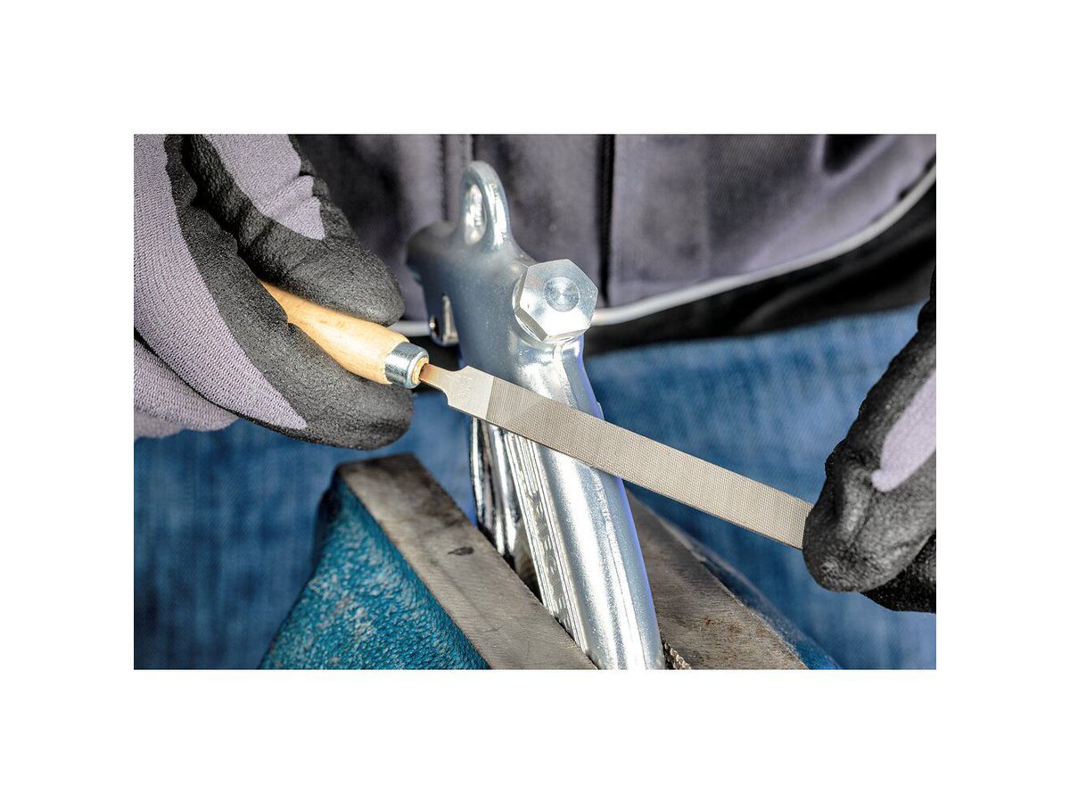 Flachstumpf-Schlüsselfeile 100mm H2 Rüggeberg