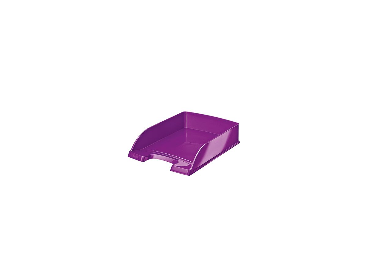 Leitz Briefablage WOW Plus 52263062 DIN A4 stapelbar PS violett