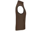 JN Ladies Softshell Vest JN138 95%PES/5%EL, brown, Größe 2XL