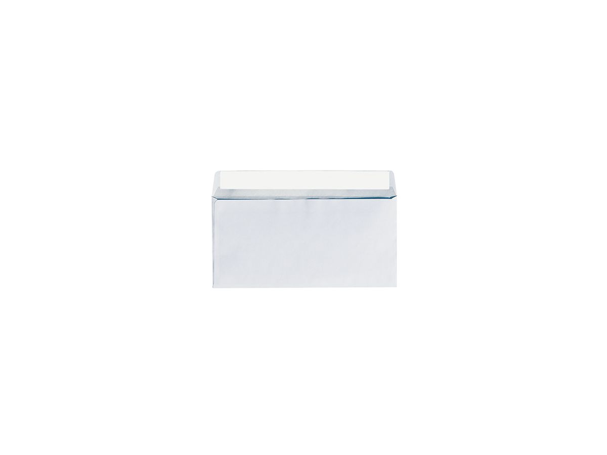 Soennecken Briefhülle 1308 DIN lang 80g oF hk hf weiß 100 St./Pack.