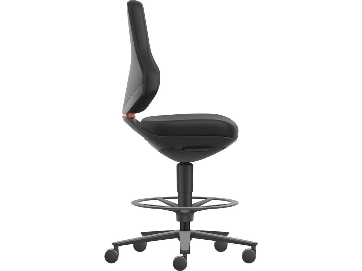 BIMOS Arbeitsstuhl Texon 4 anthrazit Sitzhöhe 570-850 mm