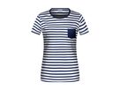 JN Ladies' T-Shirt Striped 8027