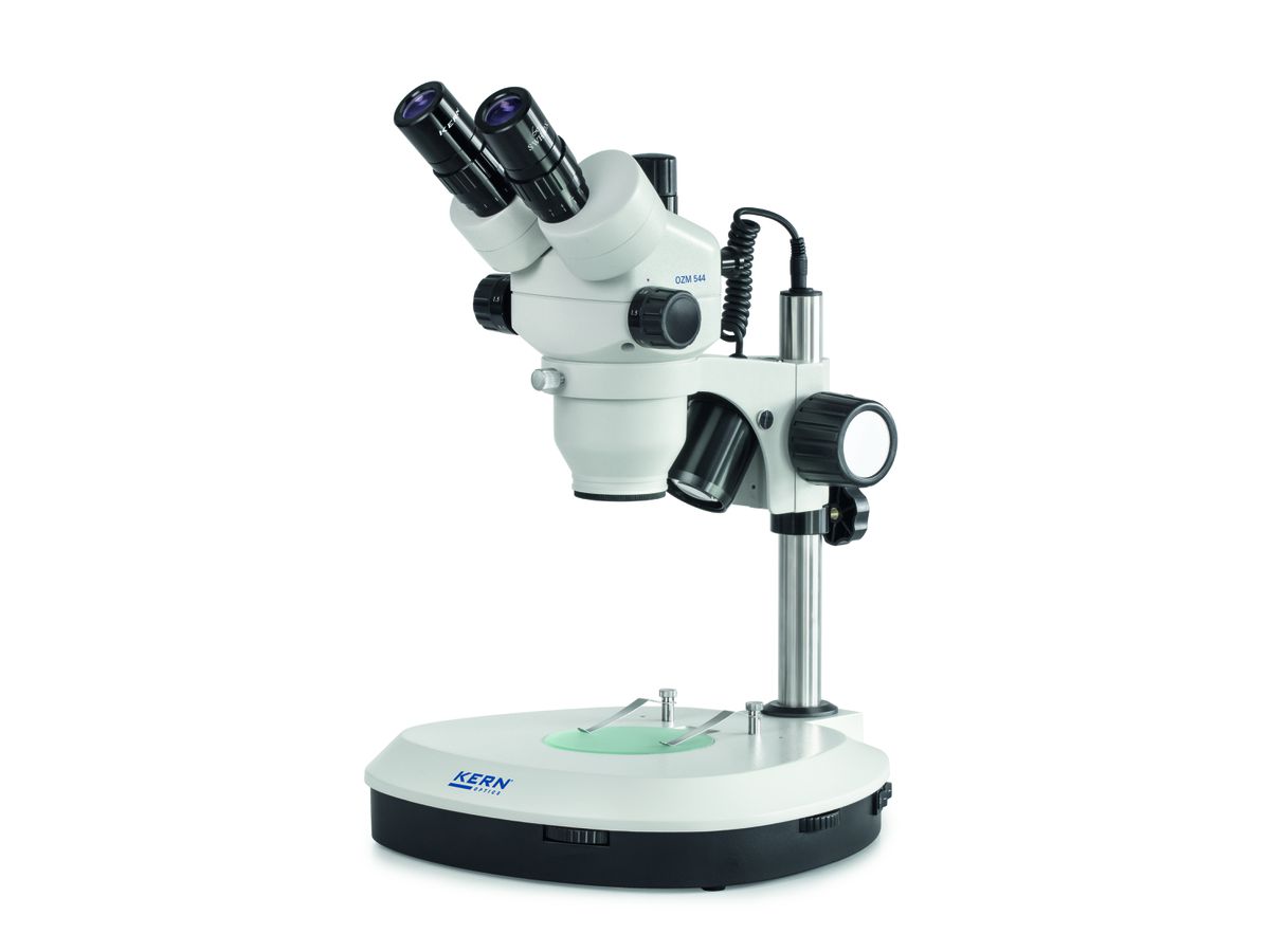 KERN Stereo-Zoom-Mikroskop OZM 544 0,7x - 4,5x 3W LED t./r.