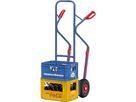FETRA Stahlrohrkarre B 1330 L, blau, Tragkraft 300 kg