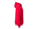 JN Men's Club Hoody JN778 red/white, Größe XXL