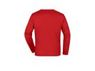 JN Basic Sweat JN057 100%BW, red, Größe S