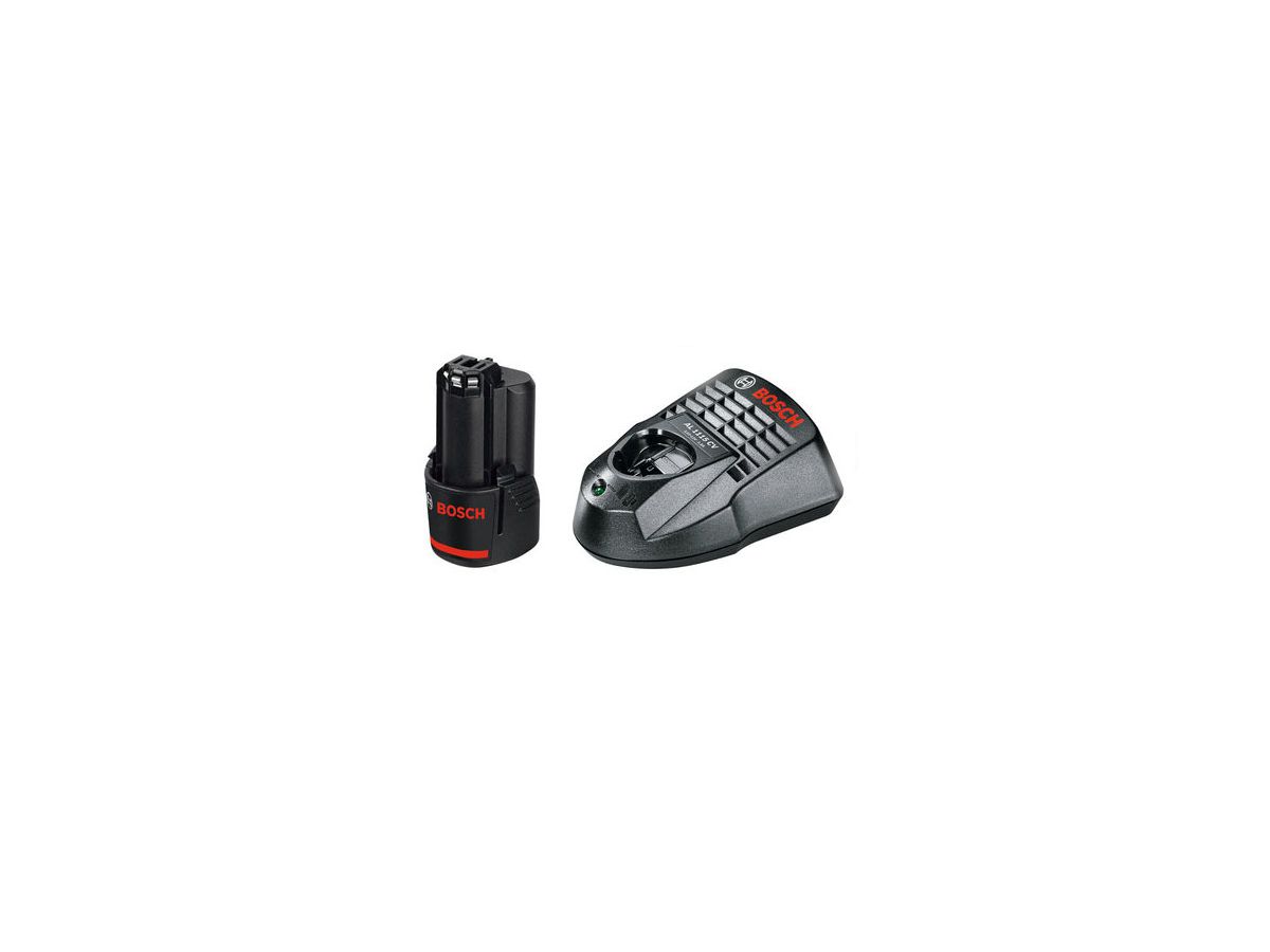 BOSCH Akku-Bohrschrauber GSR 12V-15, 2x2,0 Ah, Ladegerät, L-BOXX