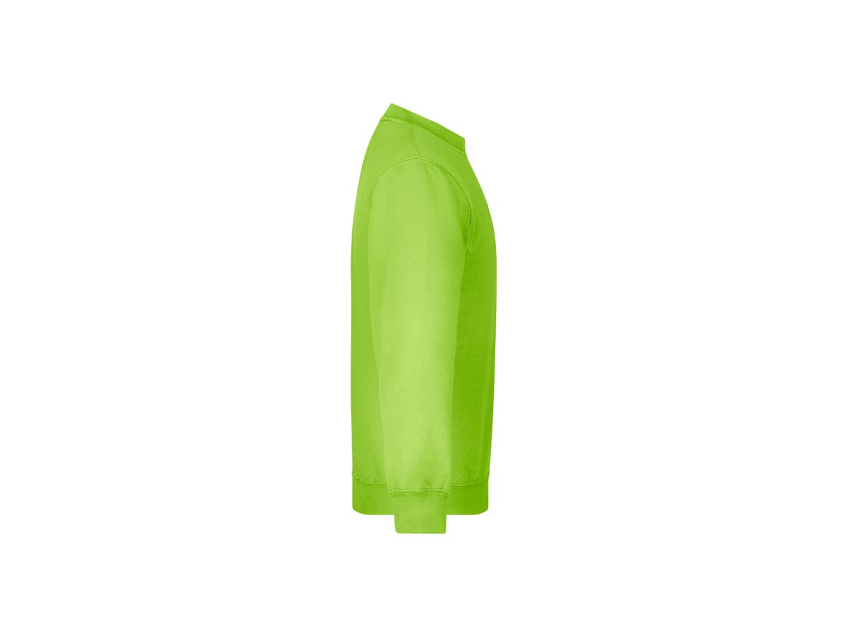 JN Round-Sweat Heavy Junior JN040K 80%BW/20%PES, lime-green, Größe XS
