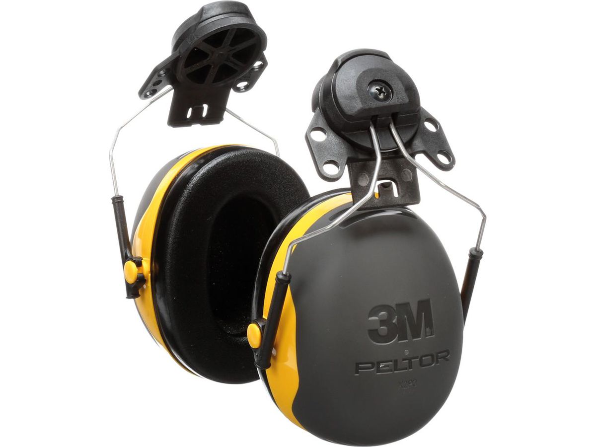 3M Peltor X Kapselgehörschutz  X2P3E zur Helmbefestigung (30 dB)