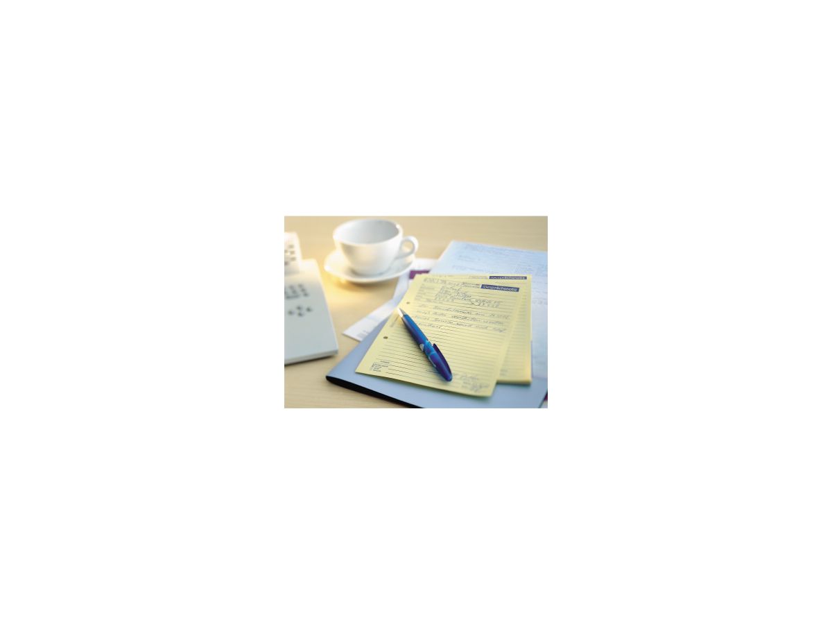 Avery Zweckform Gesprächsnotiz 1018 DIN A5 gelb 50Blatt