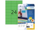HERMA Etikett SPECIAL 4469 70x37mm grün 480 St./Pack.
