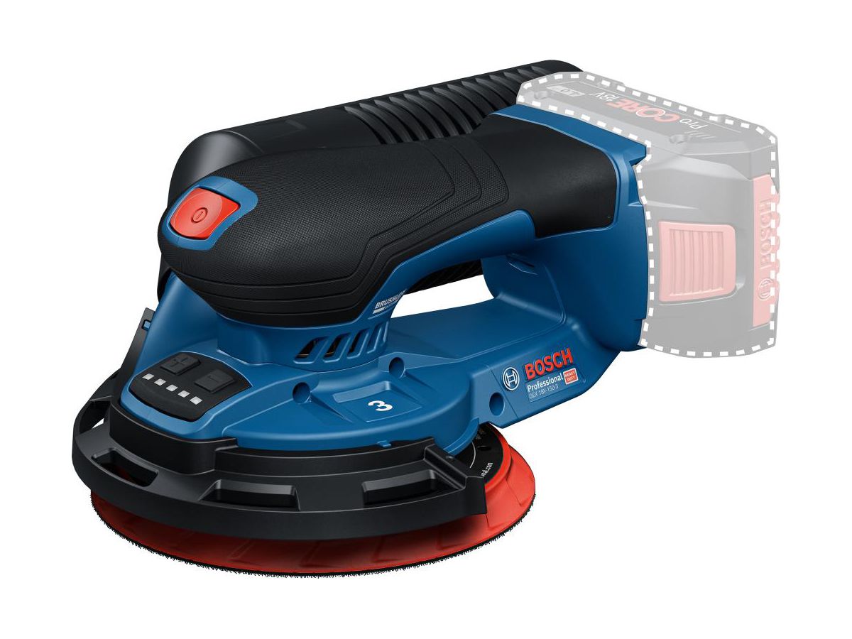 BOSCH Akku-Excenterschleifer GEX 18V-150-3, solo, im Karton
