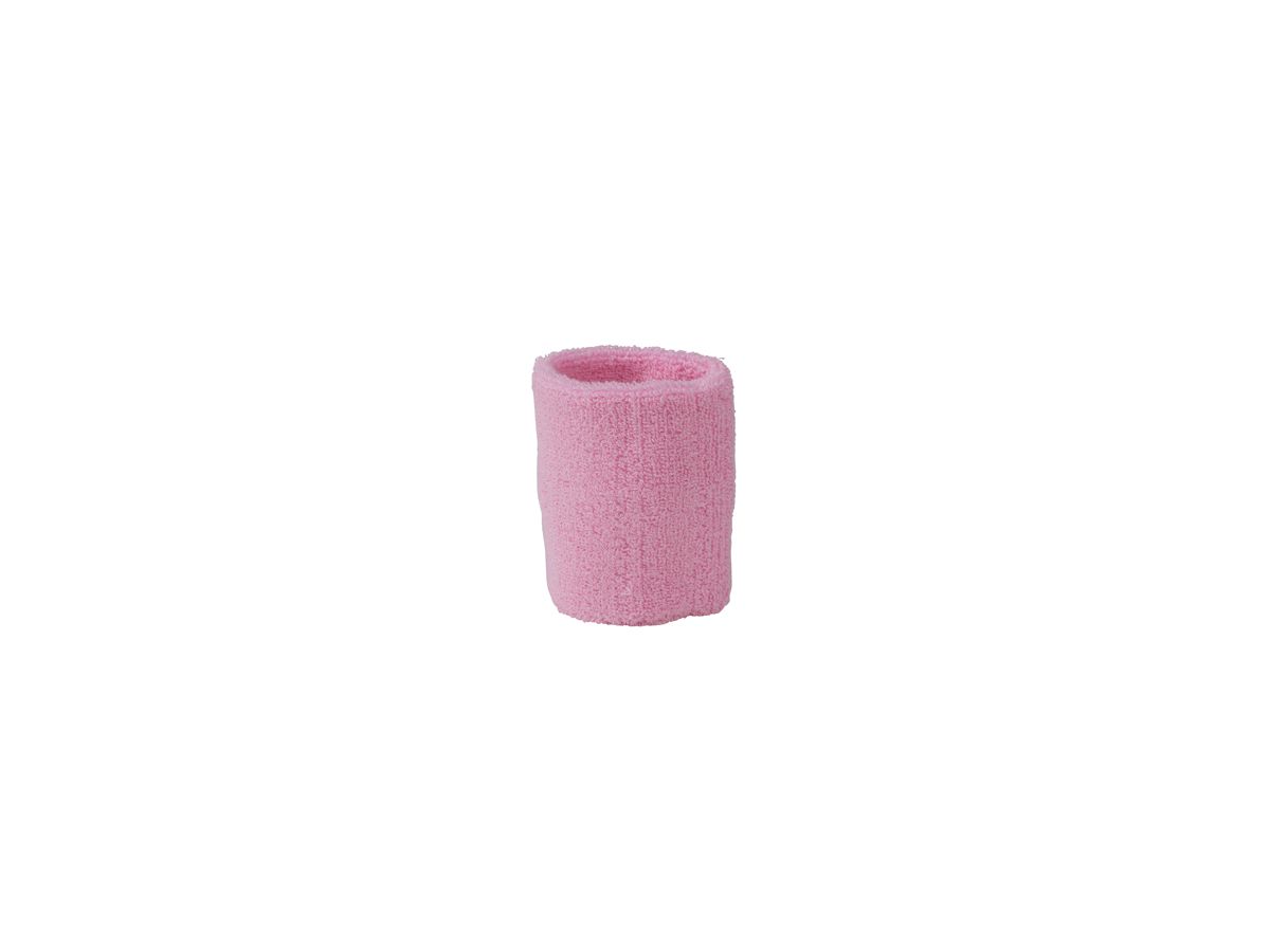 mb Terry Wristband MB043 80%BW/20%EL, light-pink, Größe one size