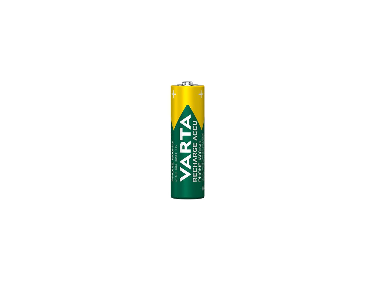 Varta Akku Phone Power 58399201402 AA Mignon HR6 1,2V 2 St./Pack.