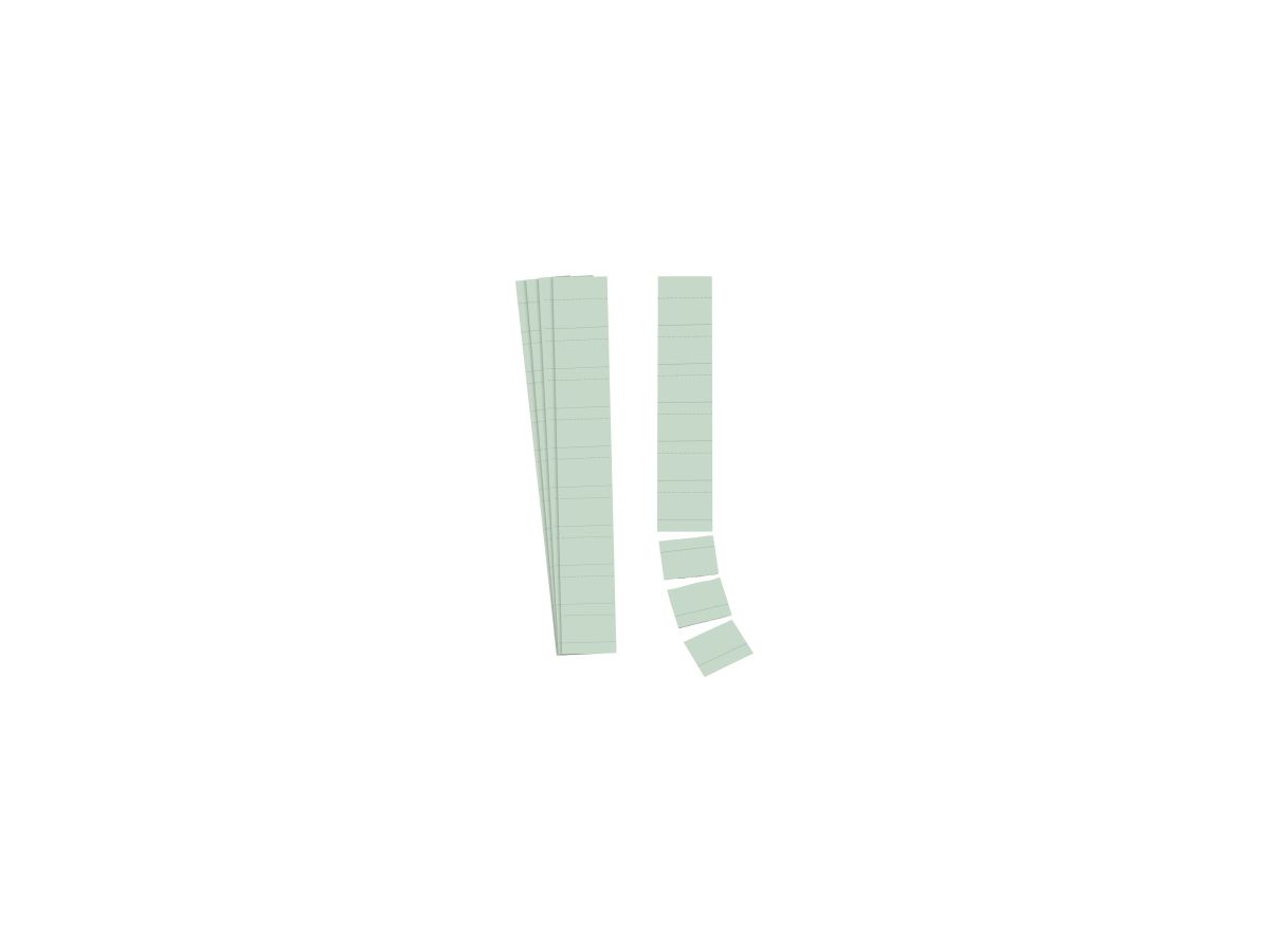 Ultradex Einsteckkarte Planrecord 140709 70x32mm grau 90 St./Pack.