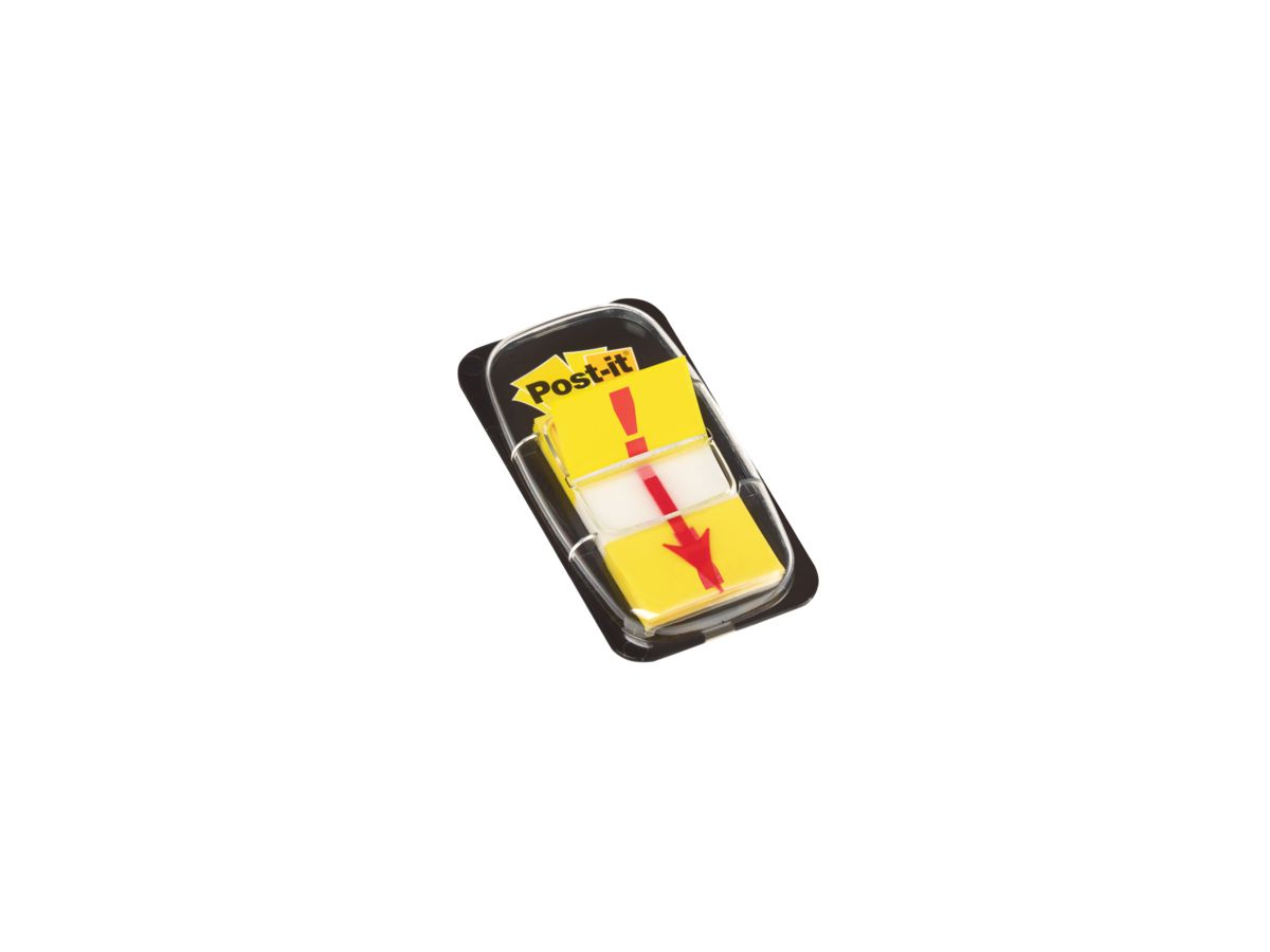 Post-it Haftstreifen Index Symbol 680-33 Ausrufezeichen gelb 50Blatt