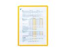 DURABLE Sichttafel SHERPA Panel 560604 DIN A4 PP gelb