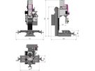 OPTIMUM Bohr-Fräsmaschine OPTImill MH 22V